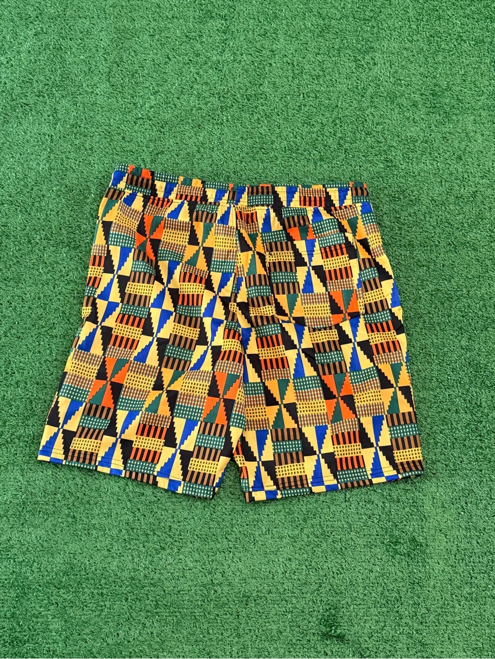 fresh Men's Athletic Shorts in Yellow, Blue, Orange, Black